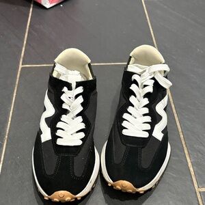 Black and White Sneakers